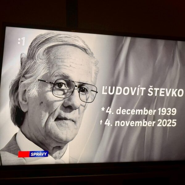 ĽUDOVÍT ŠTEVKO NÁM BUDE CHÝBAŤ